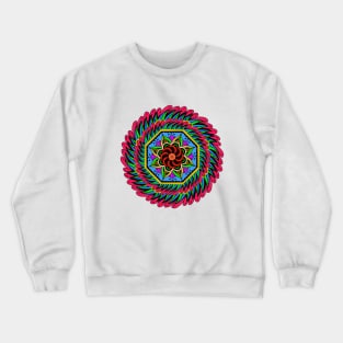 Colourful Mandara Crewneck Sweatshirt